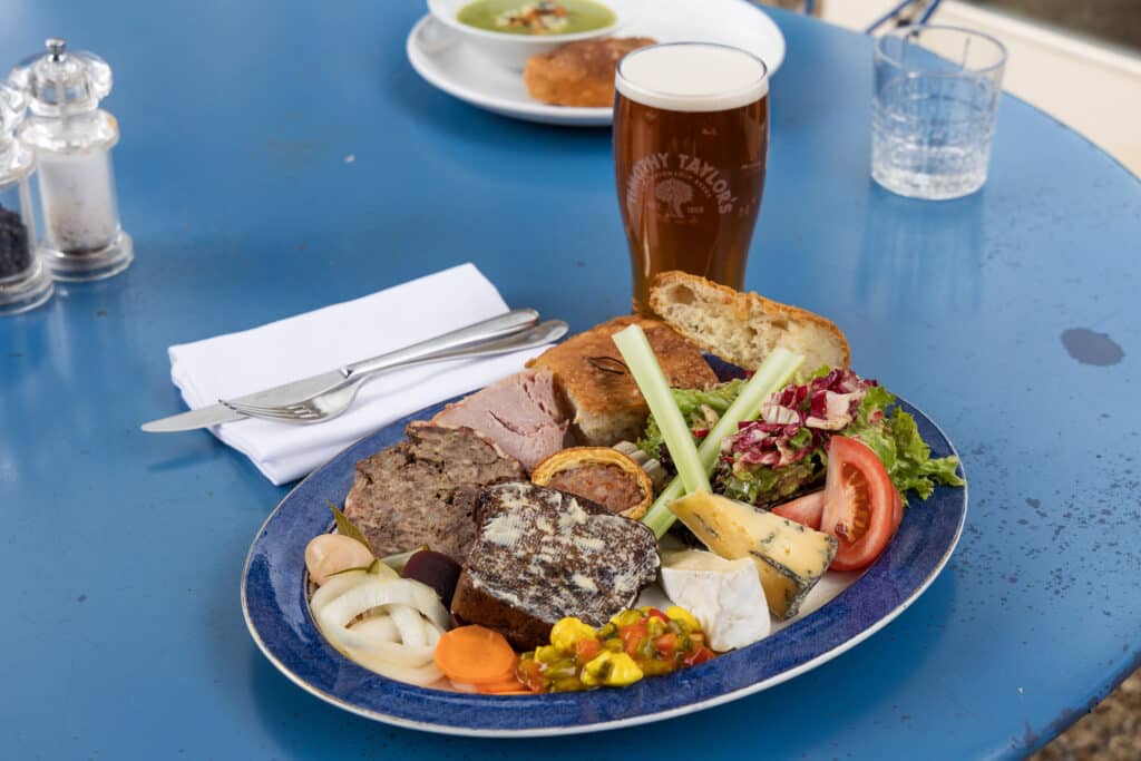 Lunch at The White Swan Inn, Pickering